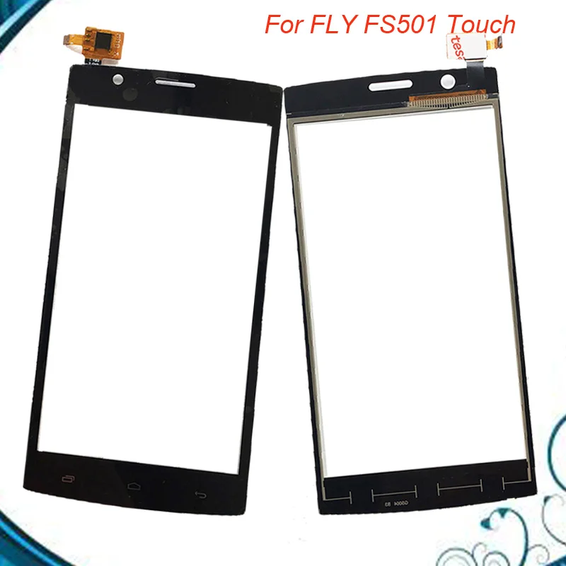 5 0 &quotПередняя стеклянная панель для Fly fs501 Nimbus 3 FS 501 сенсорный экран дигитайзер