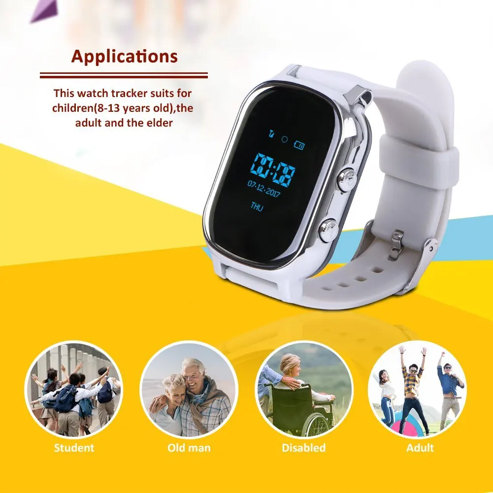 GPS трекер для детей Детские Смарт часы наручные анти потерянные SOS поиск
