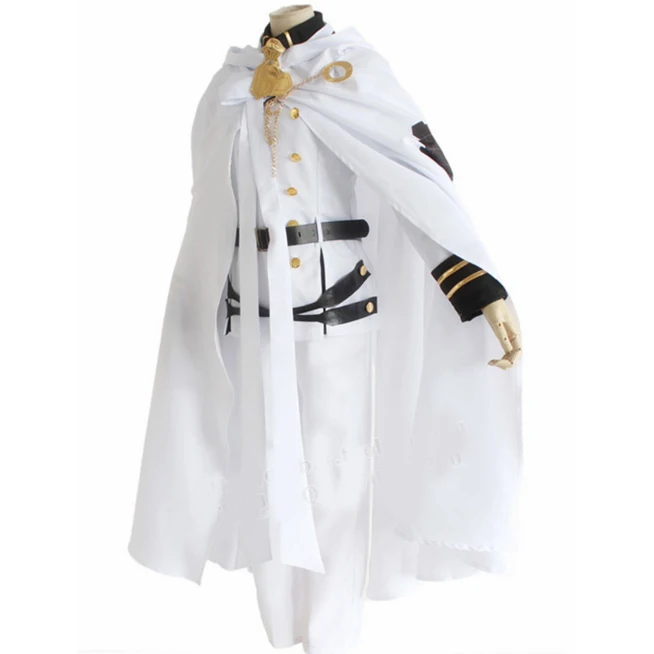 Аниме Owari No Seraph Mikaela Косплей Костюм Серафима конца вампира Hyakuya полный комплект