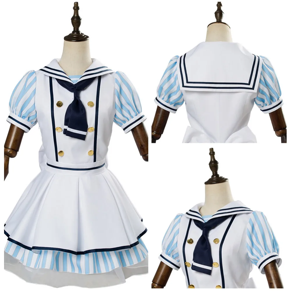 LoveLive пират косплей Rin Hoshizora костюм платье для взрослых женщин девочек Хэллоуин