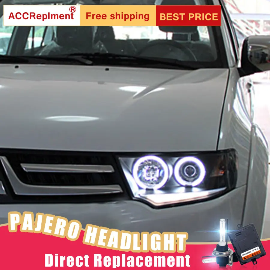 2 шт. Автомобильные светодиодные фасветильник ангельские глазки для Mitsubishi Pajero