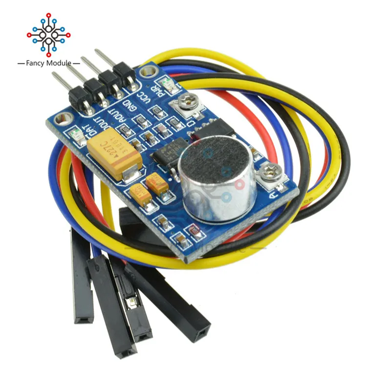 Горячая Распродажа модуль обнаружения звука звуковой датчик голосовой детектор