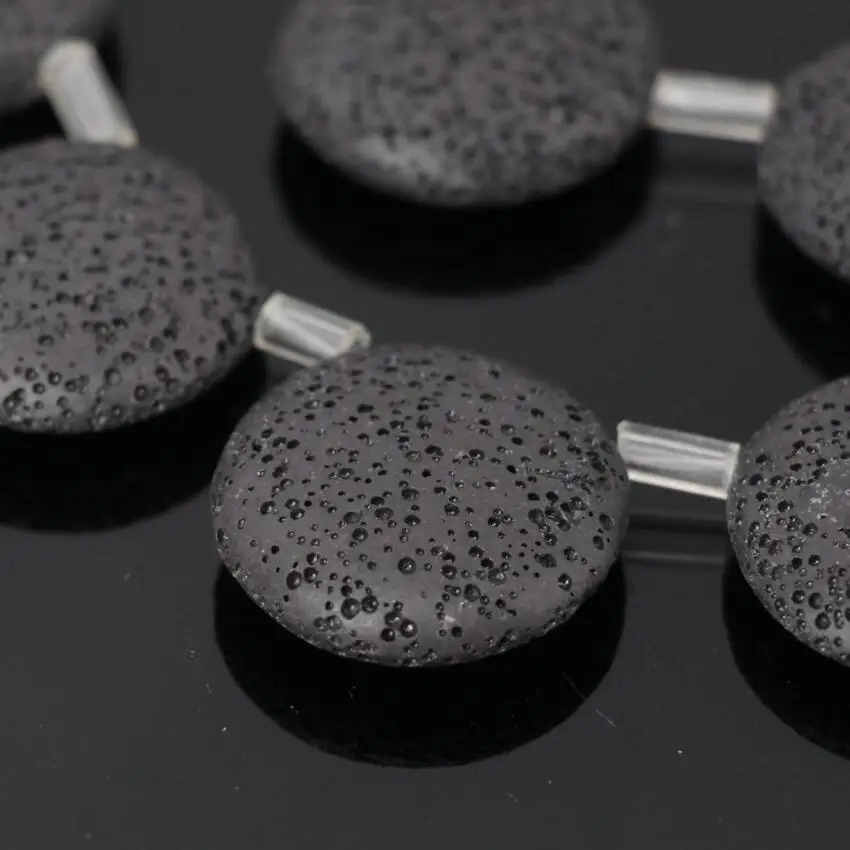 3 нити/партия бусины из натуральной лавы 30 мм|beads charms|beaded jewelrylava rock |