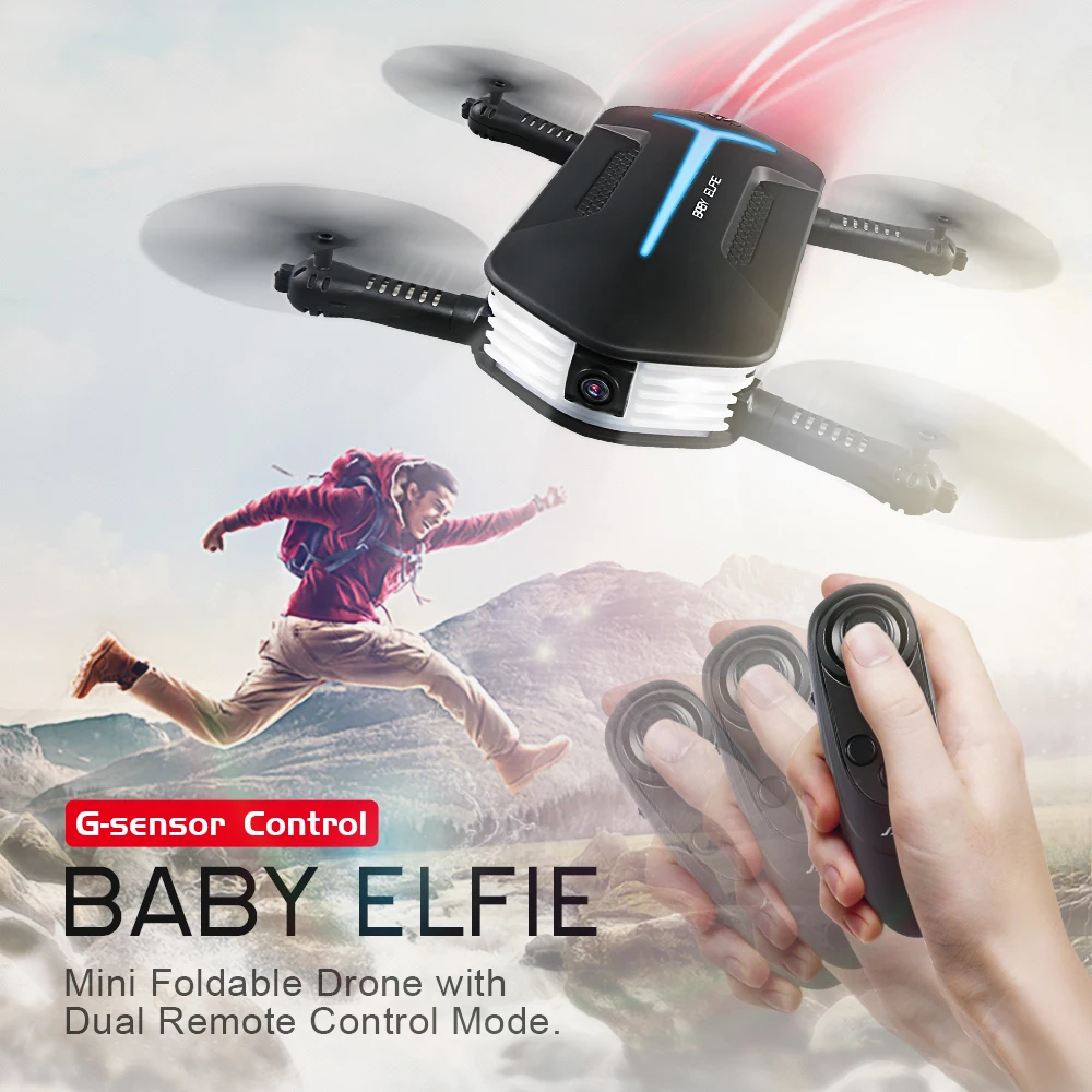 Оригинальный JJRC H37Mini ( H37 MINI ) Baby ELFIE Дрон для удержания высоты с Wi Fi FPV 720P камера
