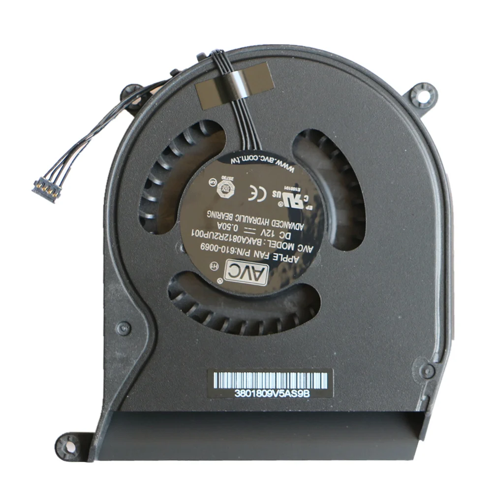 Новый оригинальный кулер для APPLE FAN P/N:610-0069 Apple Mac Mini A1347 Mid 2011 охлаждения процессора