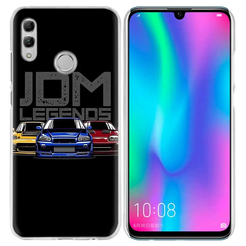 Крутой спортивный автомобиль комиксов чехол для huawei Honor 8X Y9 9 10 Lite Play 7C 8C 8S 8A фотоаппаратов моментальной печати 7S 7A Pro V20 20i Y6 Y7 Y5 жесткий чехол из ПК для телефона