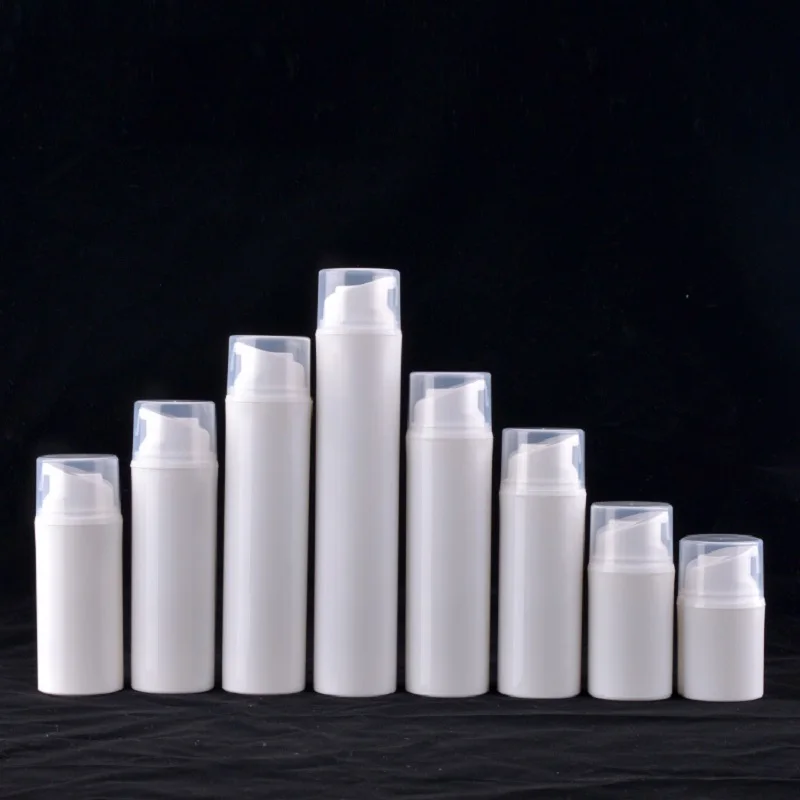 Пустая белая пластиковая многоразовая бутылка для косметики 30 150 мл|Многоразовые
