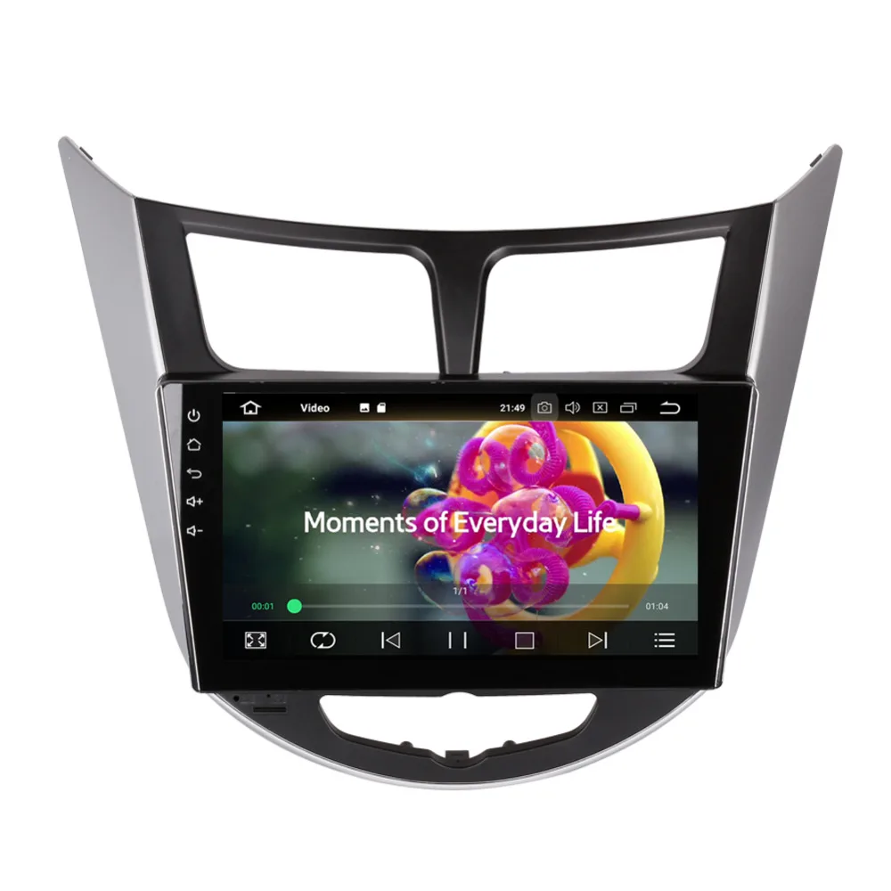 9 дюймовый IPS экран Android Восьмиядерный 4 Гб ОЗУ Автомобильный GPS радио головное