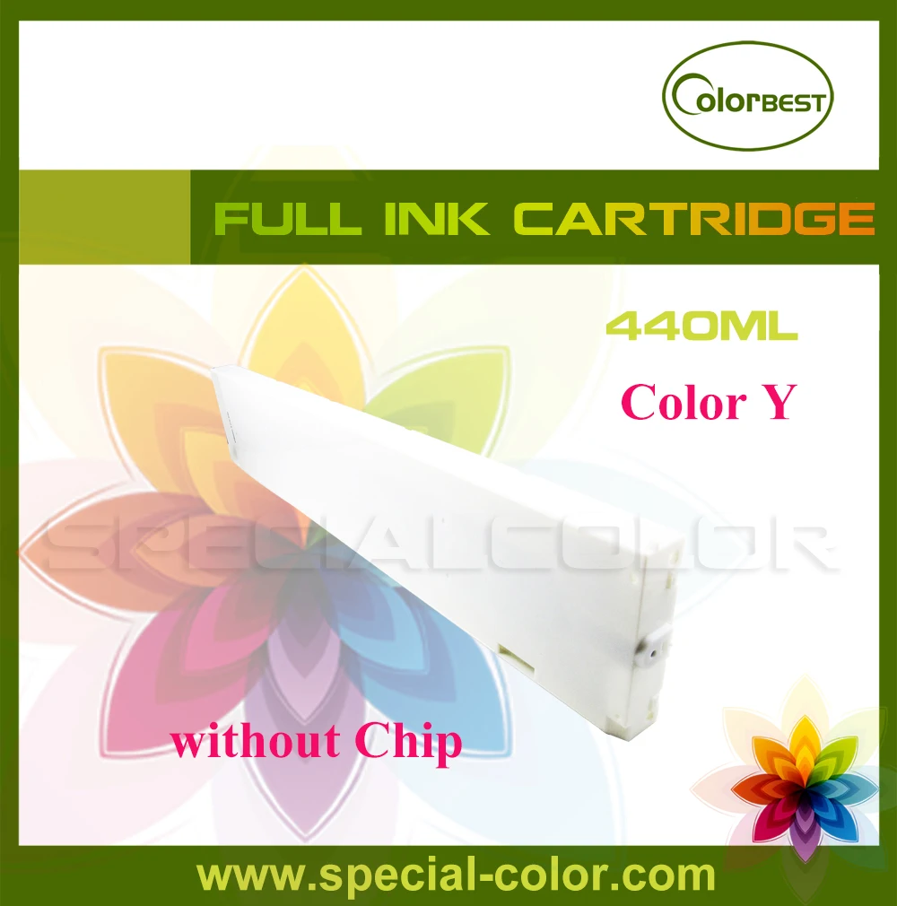 Roland/Mimaki/Mutoh чернильный картридж эко растворитель 440 мл без чипа цвет Y | Компьютеры
