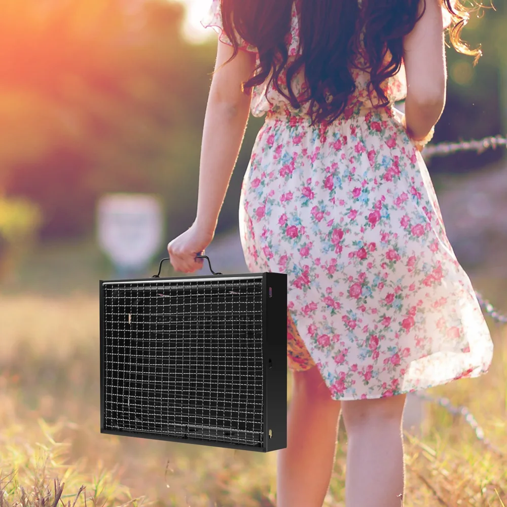 Бесплатная доставка барбекю для пикника грили на древесном угле и серебристого