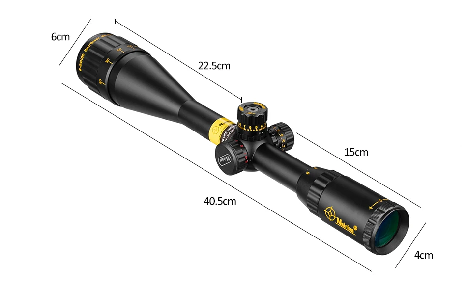NSIRIUS 6-24X50 AOE Золотой тактический прицел оптический прицел красный зеленый llluminate Crosshair охотничий прицел