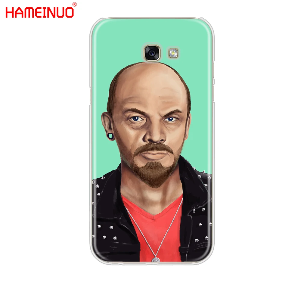 HAMEINUO lenin флаг Советского Союза чехол для сотового телефона Samsung Galaxy A3 A310 A5 A510 A7 A8 A9