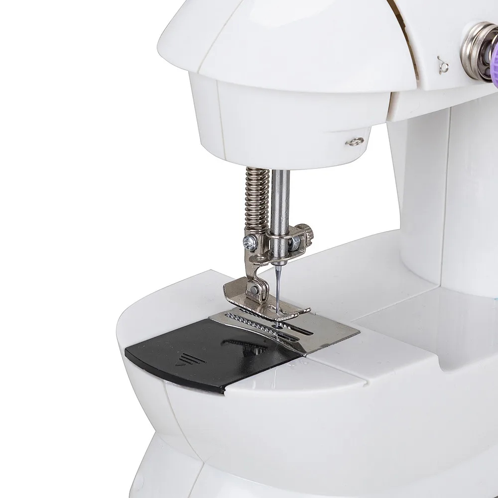 Электрическая швейная мини машинка для дома легкая ручная шитья 110/220 В