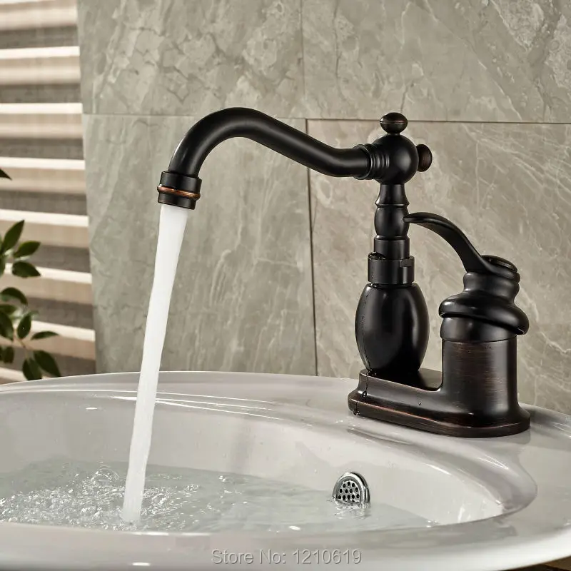 Uythner новый европейский стиль смеситель для раковины масло потертая бронза кран