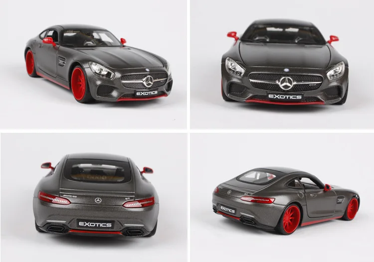 Maisto 1:24 Mercedes-Benz AMG GTsimulation модель автомобиля из сплава украшение Коллекция игрушек инструменты подарок