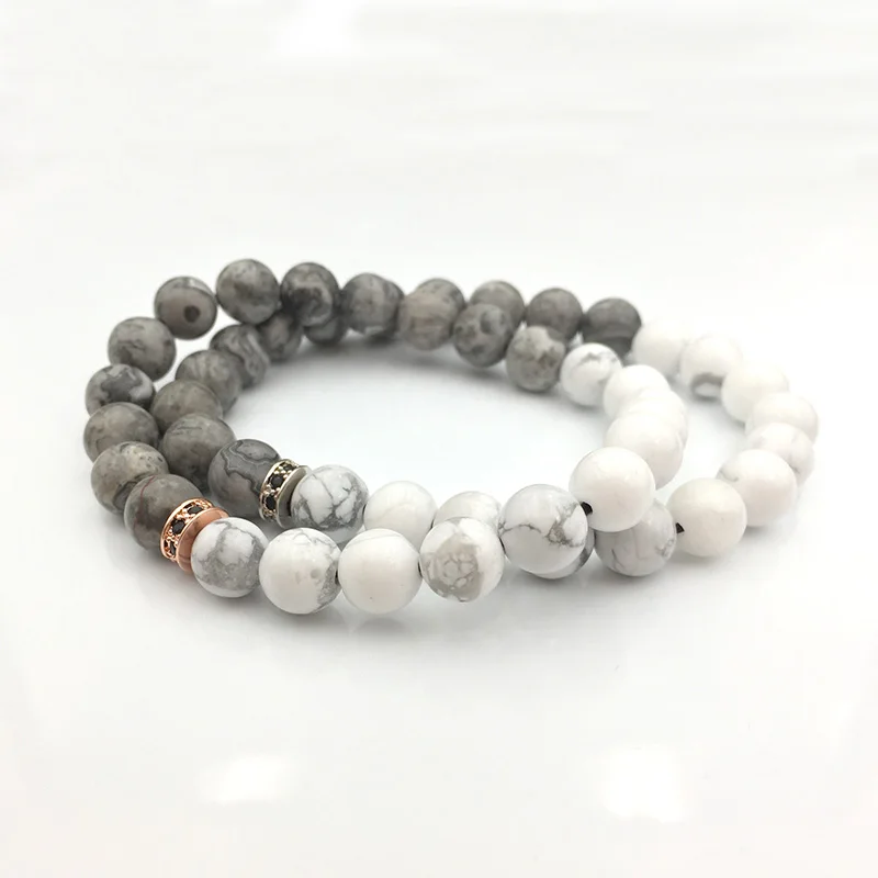 Мужской браслет ювелирные изделия браслеты для женщин Pulseira Masculina камень Feminina