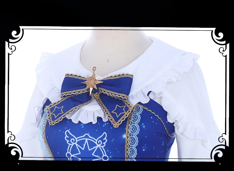 Карточка Captor Sakura CCS Аниме Косплей Сакура звезда мечта Волшебный Массив Косплей Костюм Повседневный Лолита летнее платье