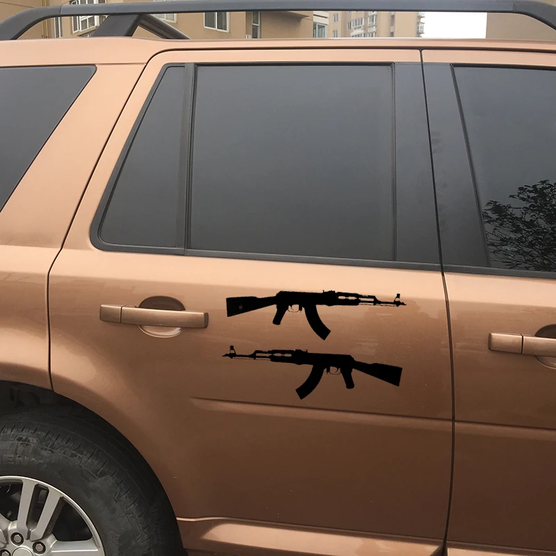 EY 013 AK 47 винтовка Виниловая пленка для оклеивания автомобилей Наклейка jdm