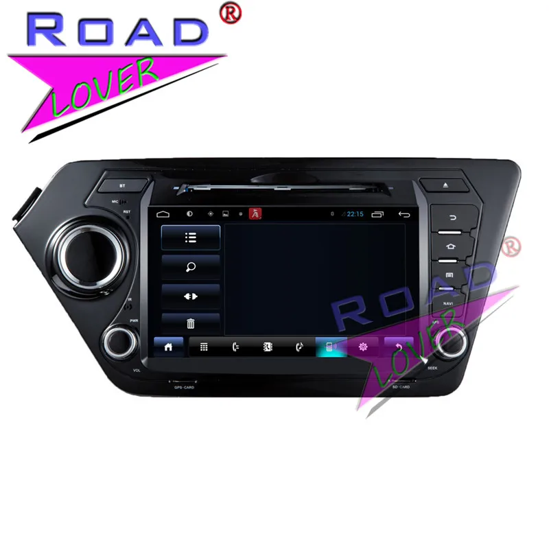Автомобильный DVD плеер TOPNAVI 2 Гб + 32 ГБ четыре ядра Android 6 0 для KIA K2/RIO 2011 2012 стерео GPS