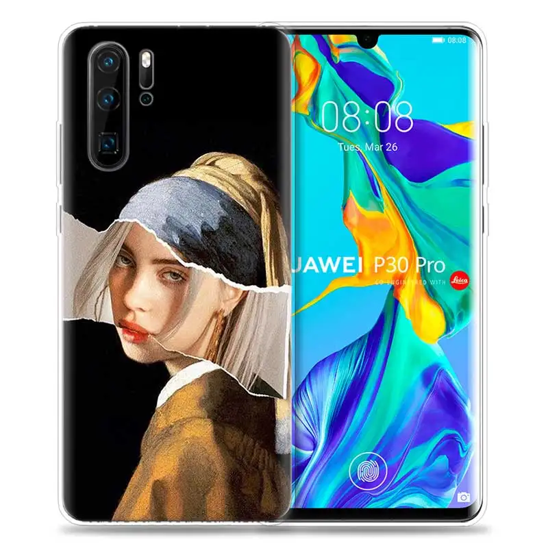 HP-06 Чехол для huawei P30 P20 P10 P9 mate 10 20 Lite Pro сумка для мобильного телефона P Smart Z Plus Accent wall lockscreen art Tumblr P - Цвет: HP-06