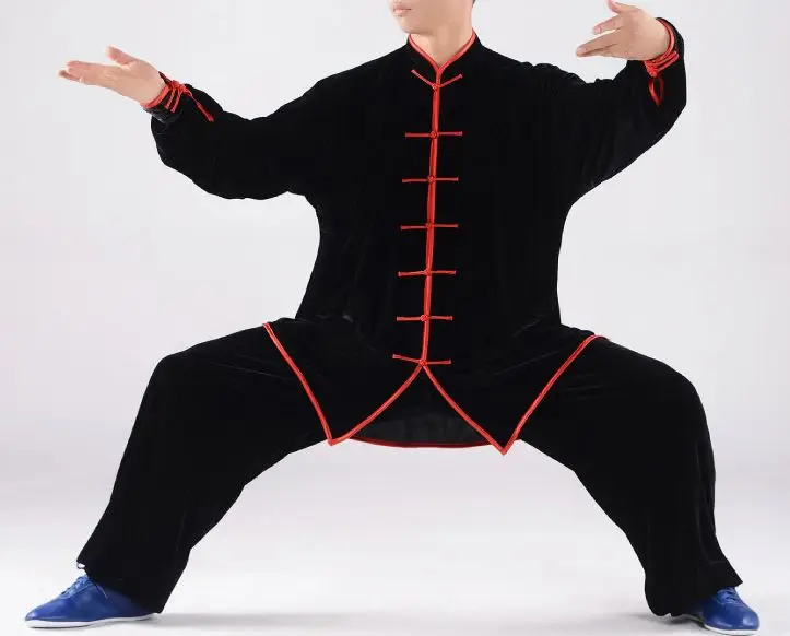 Костюмы для занятий кунг-фу унисекс серого/зеленого цвета 12 цветов |