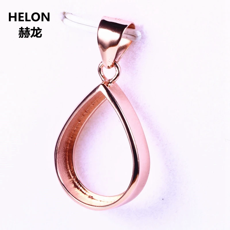 Подвеска из серебра 925 пробы с кабошоном 5 шт./лот|Подвески| |