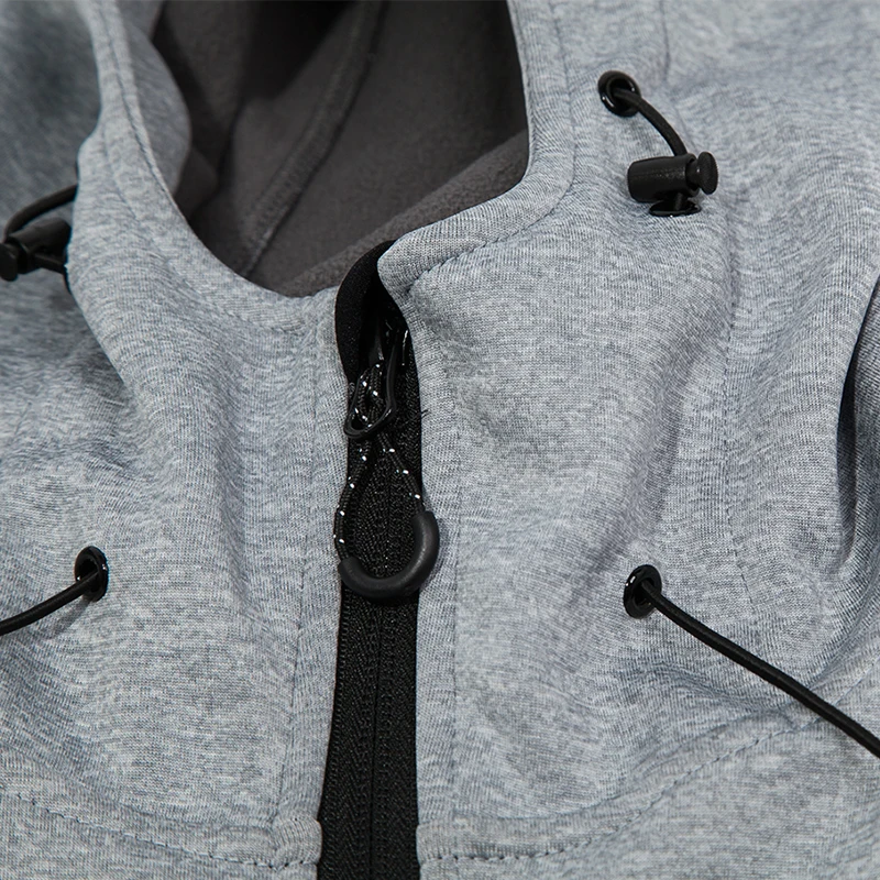 Изготовленный на заказ логотип мужские куртки из материала софтшелл