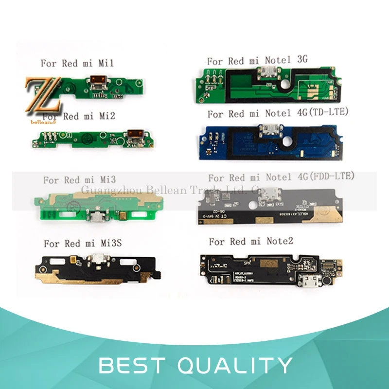 1pcs For Xiaomi Redmi Mi1/2/3/3S/Note1 3G/Note1 4G/Note2 Micro USB Charging Port Dock Connector Flex Cable Ribbon Module | Мобильные