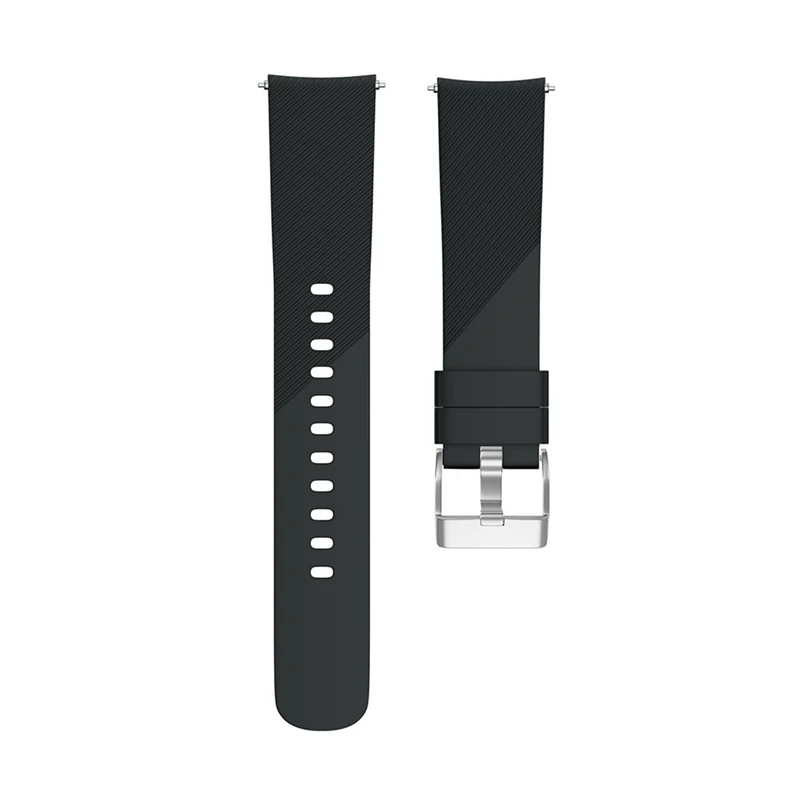 Подходит для Galaxy Watch Active полосатый силиконовый ремешок для повседневной одежды с ремешком 20 мм