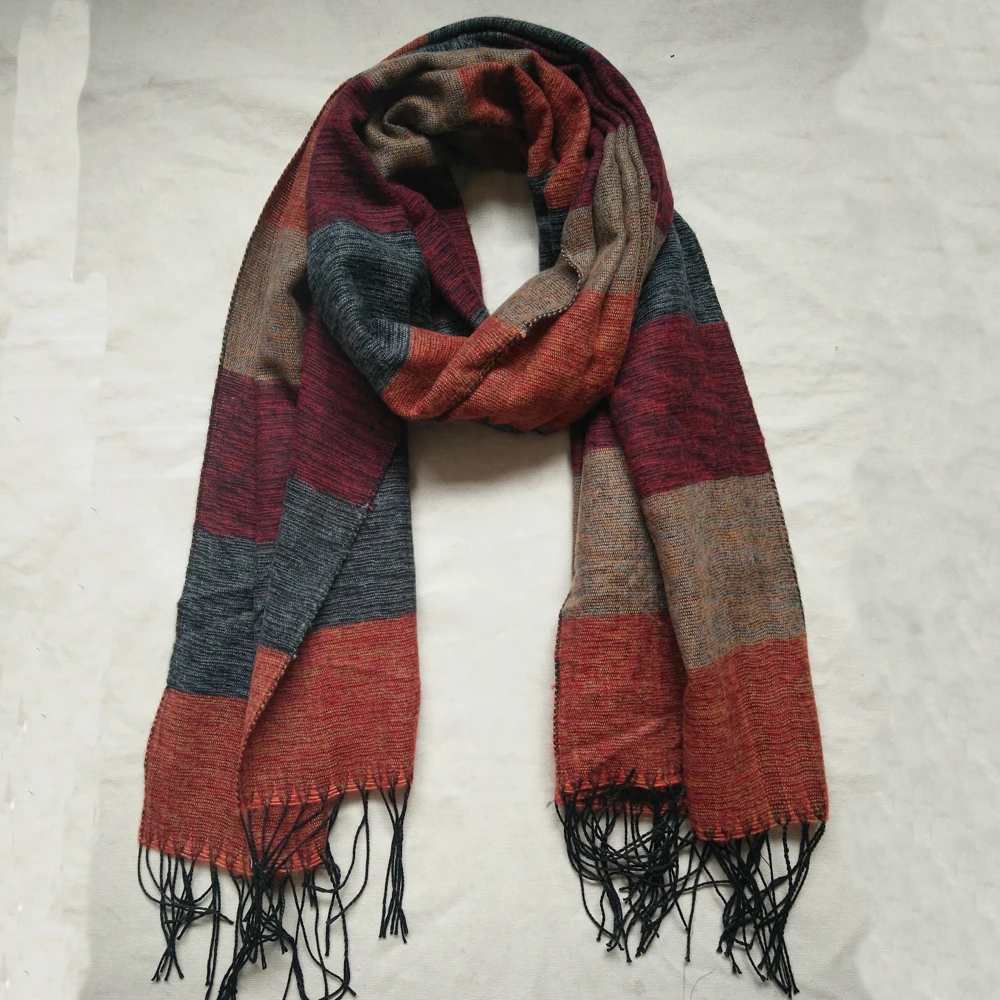 Зимний шарф бренда моды для женщин дизайнерский пашмина шаль и шарфы мягкий фуляр буфанды хиджаб фуляр эншарп LL171023 on.