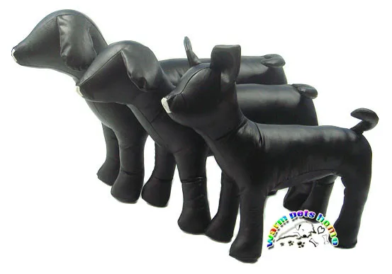 Кожаные манекены для собак 3 шт./лот стоячие модели игрушки манекен магазина