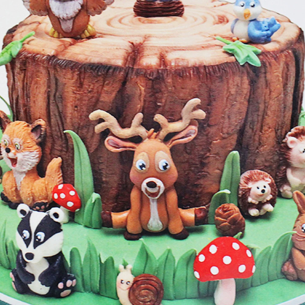 3D форма для животных торт силиконовый Sugarcraft Шоколад декорирования кухонные