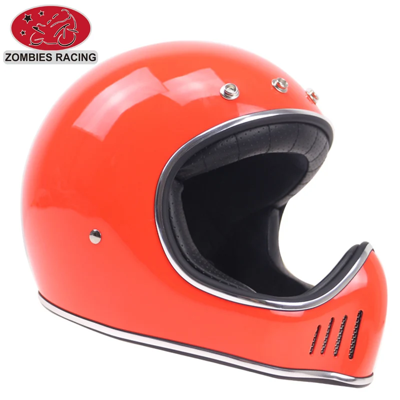 Шлем со съемным козырьком DOT ЕЭК Утверждено Винтаж мотоцикл шлем концепция для