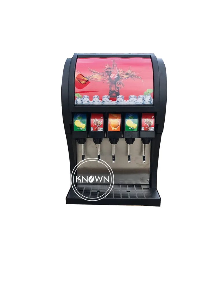 

5 Valves Commercial Cola Vending Machine Cola Machine Automatic Cola Drink Dispenser Cola Making Machine