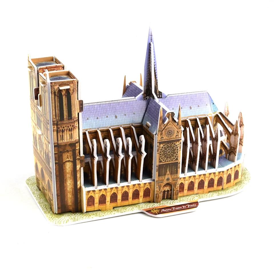 Головоломка 3D модель Строительство Обучающие Игрушечные лошадки для детей DIY