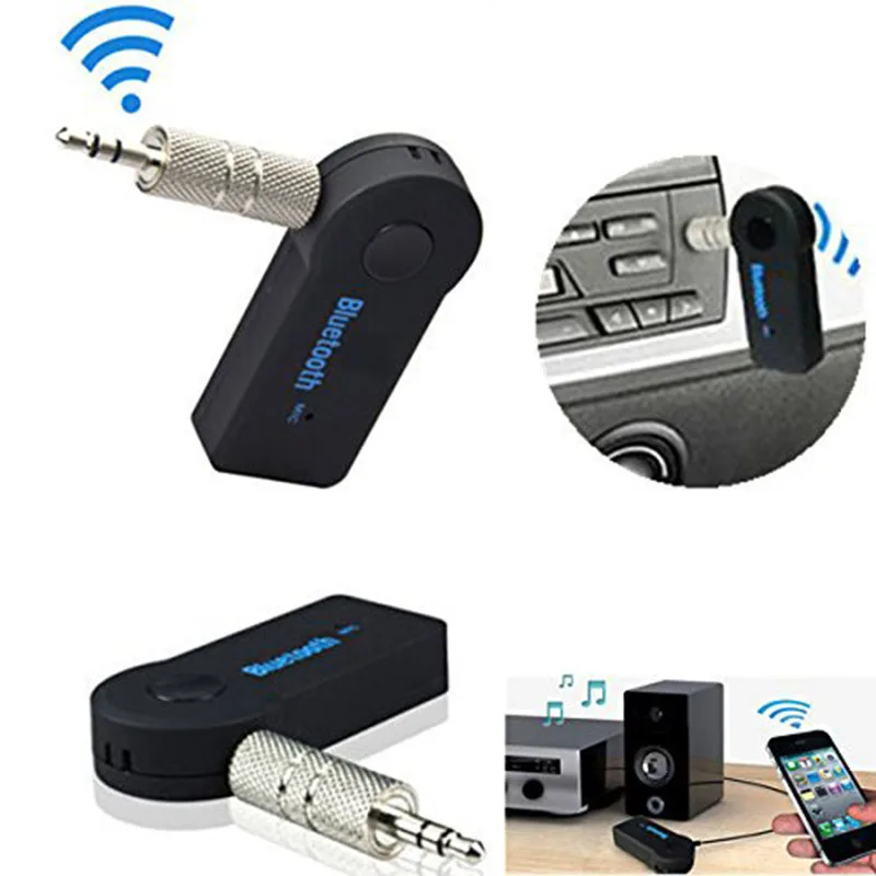 Беспроводной автомобильный MP3-плеер с Bluetooth приемник FM-передатчик 3 5 мм AUX аудио