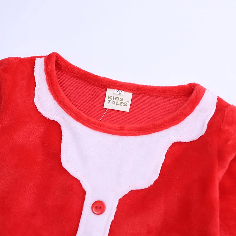 Christmas Newborn Baby Boy Girl Clothing Set Infant Toddler Children Long Sleeve Santa Claus Sweatershirt+Pants+Hat 3pcs Outfit | Детская