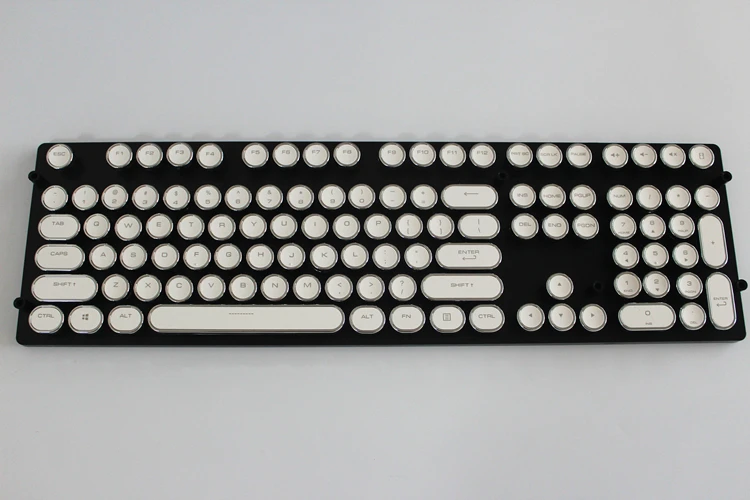МП 87/108 клавиши из abs круглым Keycap Ретро машинки клавиши стимпанк Dreamer личности клавиши для проводной USB механическая клавиатура