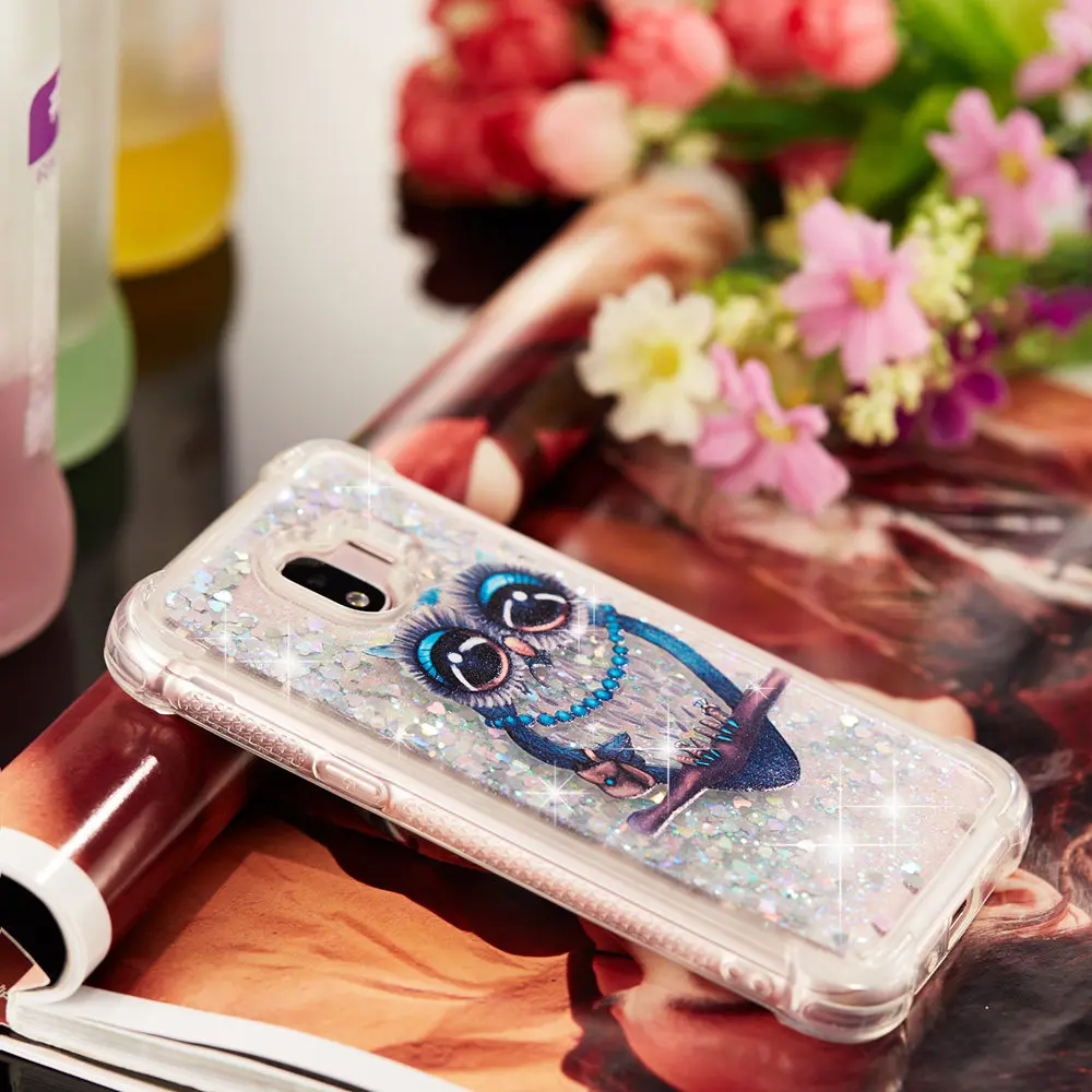 Чехол с единорогом для Samsung Galaxy J2 2018 J250 J250F/DS SM-J250F/DS Pro динамический мягкий чехол