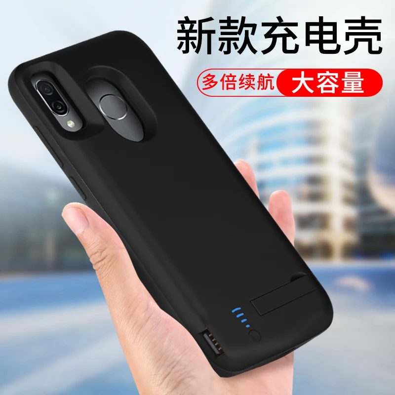 5000 мАч Внешний Аккумулятор Чехол Поддержка держатель чехол для Huawei Honor Play