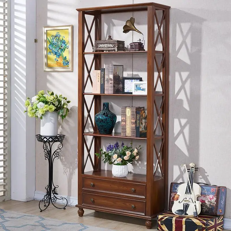 Декор для книг настенная полка потертая шикарная деревянная книжка Ретро мебель