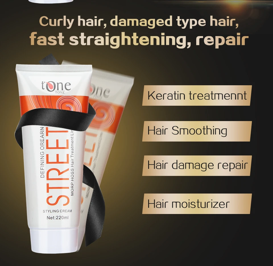 2 шт. крем для волос Staighten Hair Deep Moisturizering Natural Essence Repairing Smooth Keratin средство по уходу за