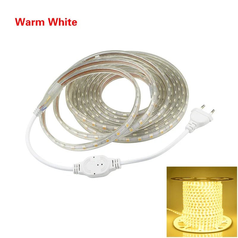 5 м 10 15 20 25 220 В 5050 SMD RGB Светодиодная лента гибкая 60 светодисветодиодный s/M уличный