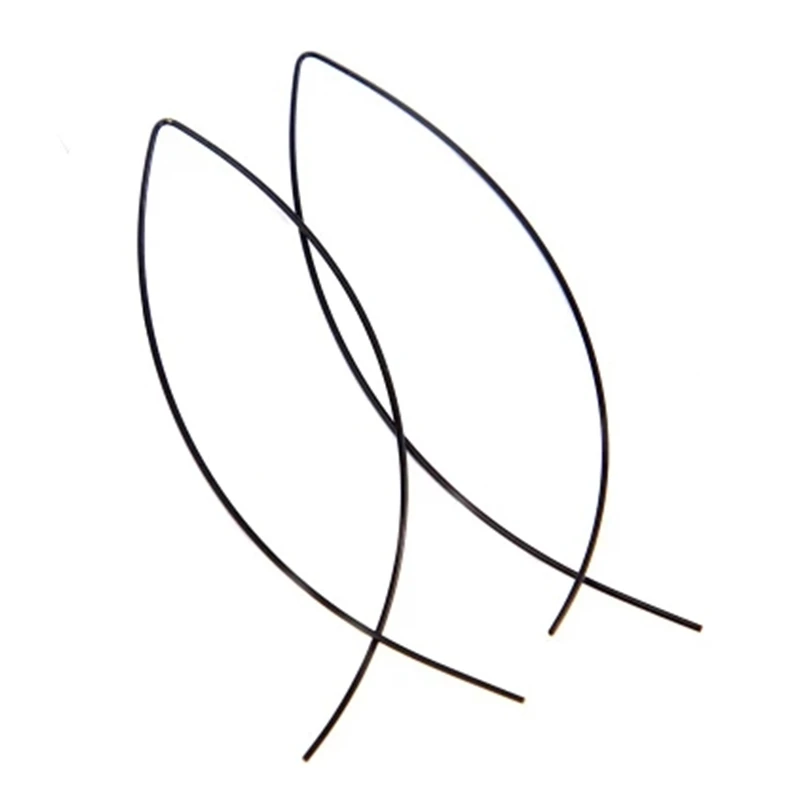 1 пара ажурных серьги в форме рыбы модные высококачественные женские