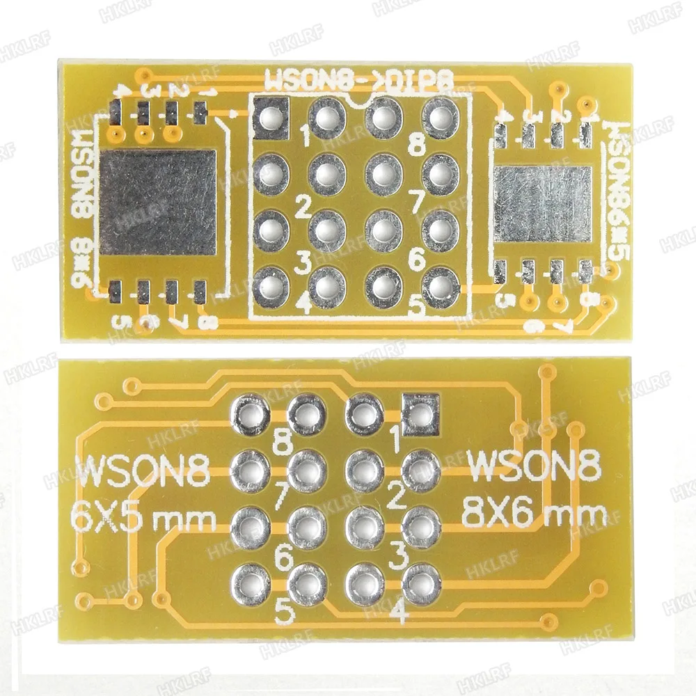 QFN8 DIP8 программатор плата адаптера WSON8 8x6 мм 6x5 для RT809H RT809F TL866II Pus TL866A TNM5000 XELTEK