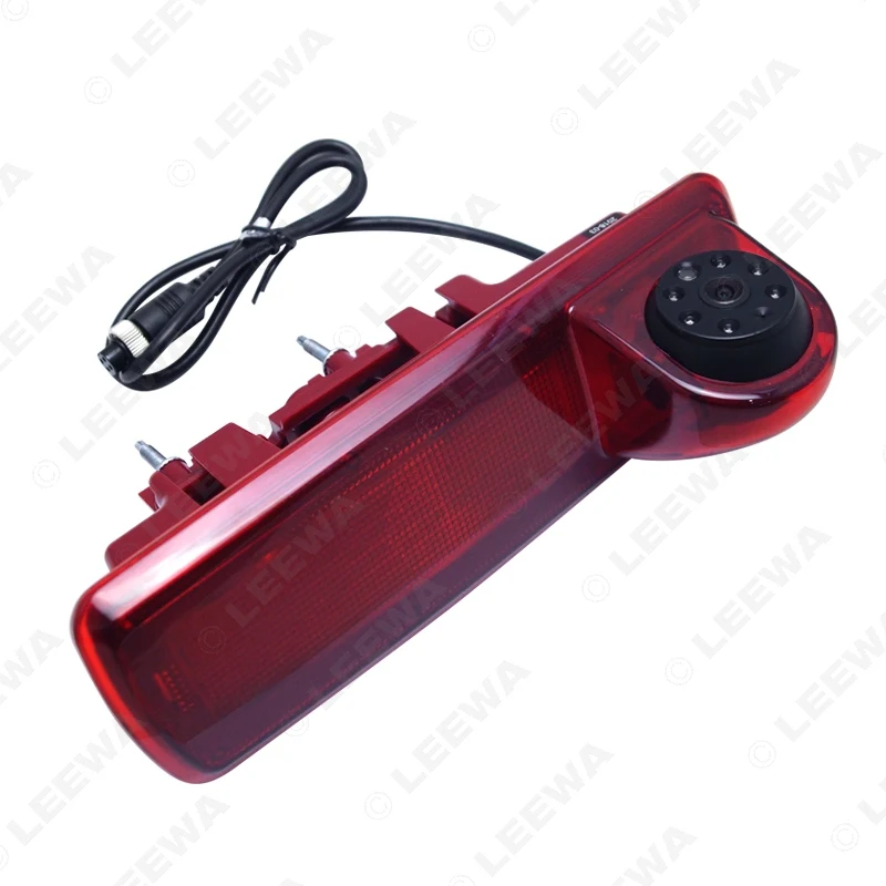 LEEWA HD Автомобильный 6LED ИК тормозной светильник заднего вида/парковочная камера для Opel Vivaro/Renault trafc# CA3459