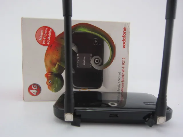ZTE R212 с логотипом Vodafone 100 Мбит/с 4g маршрутизатор mifi 2 антеннами|antenna 4g|antenna zteantenna router