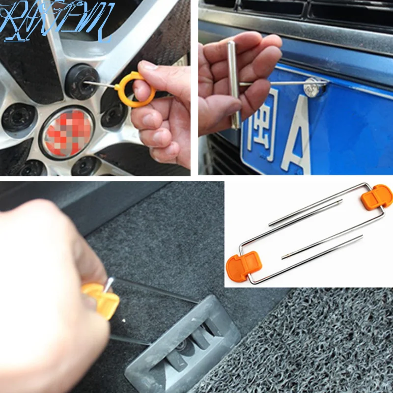 12 pcs/Set Auto Pry Open Tool Kit Car Radio Door Clip Panel For Nissan Teana X-Trail Qashqai Livina Tiida Sunny March Murano | Автомобили