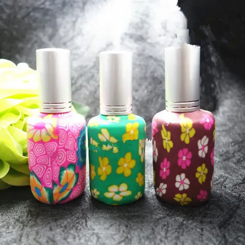 15ml Flower Perfume Bottle Porcelain Pottery Spray Bottles Atomizer Refillable Empty bottle F20171836 | Красота и здоровье