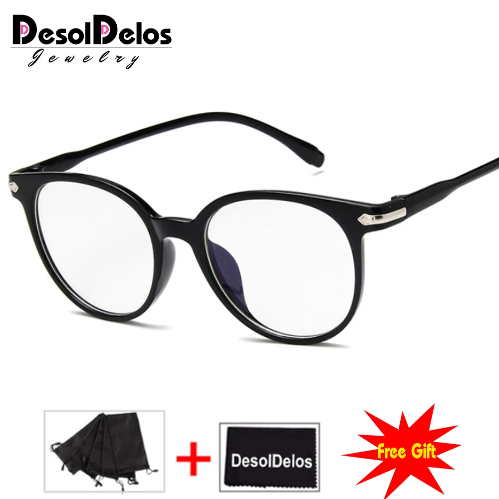 2019 очки с оправой оправа для очков в стиле кошачьи глаза прозрачные линзы Для